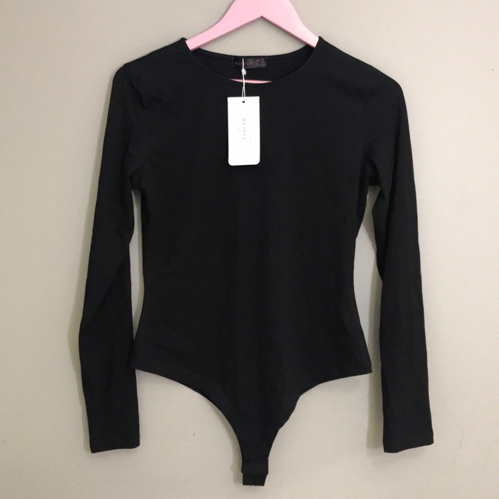 NWT JLCNCUE Basic Long Sleeve Bodysuit (E11)